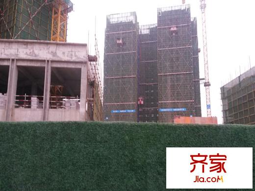 中骏四季阳光小区工程进度(2014-05-28)