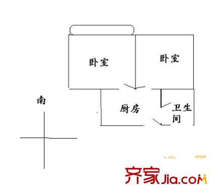 上海 平南一村 户型图