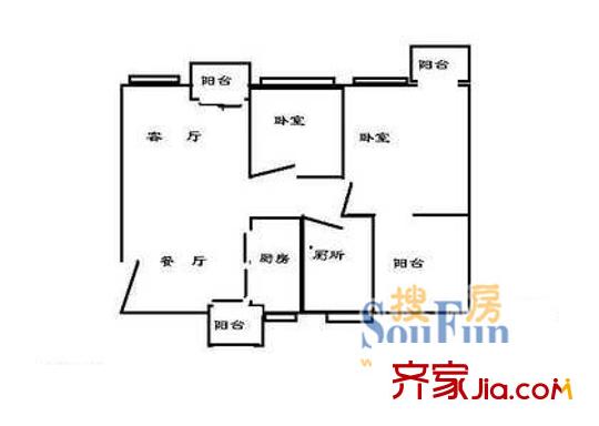 深圳 槟城西岸 户型图9