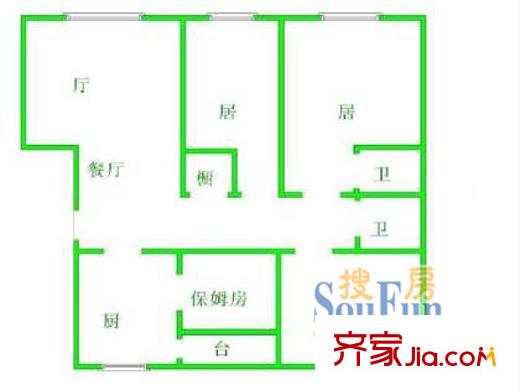 创业二村 户型图5