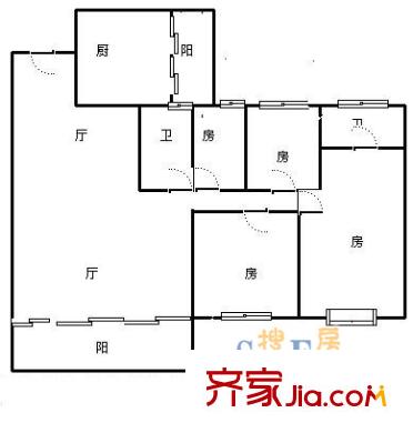 创业二村 户型图4