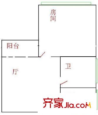 深圳 福中福花园二期 一居室 一房一厅一卫