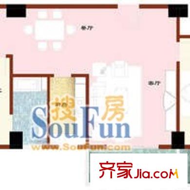 深圳 岭下花园 户型图