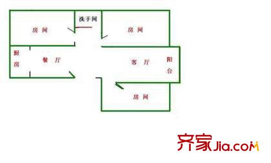 深圳 福中福商业城 户型图8