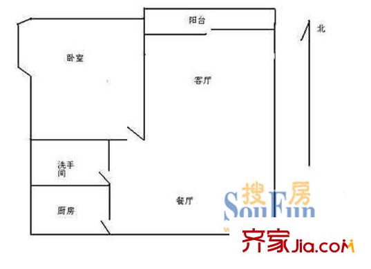 深圳 金钟大厦 户型图5