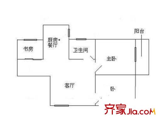 深圳 特发小区 户型图7