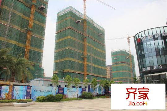 荣德国际楼栋工程进度(2015-9-8)