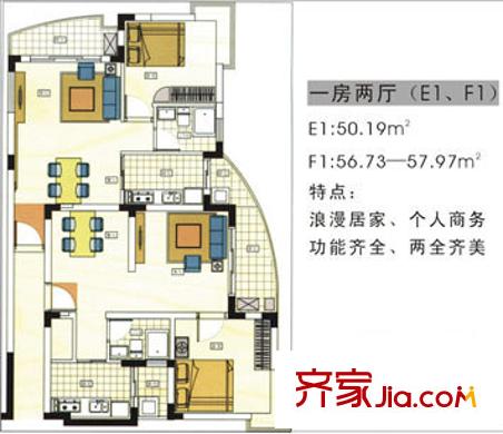 深圳 金盛苑 户型图