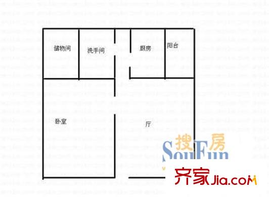 深圳西海岸花园户型图1