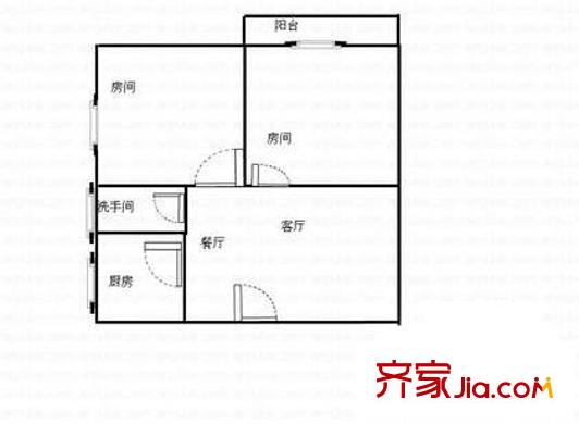 深圳 金晖大厦 户型图1