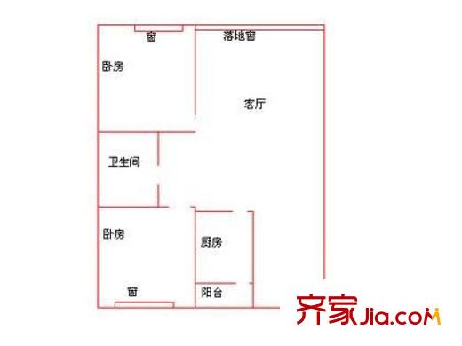 深圳 金晖大厦 户型图3