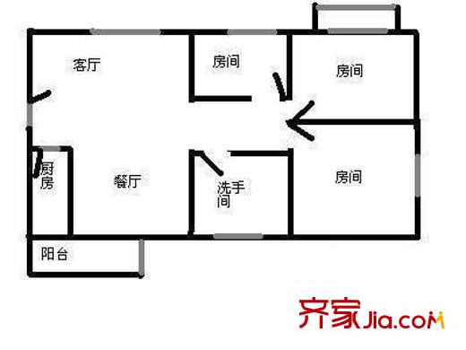 深圳 金晖大厦 户型图5