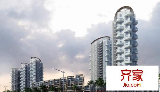 皇庭港湾外景图