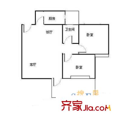 桑达苑 户型图5