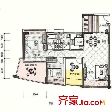 深圳景园户型图7