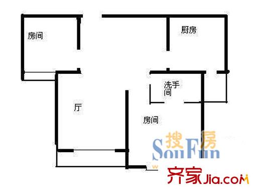 深圳 青春家园 户型图4