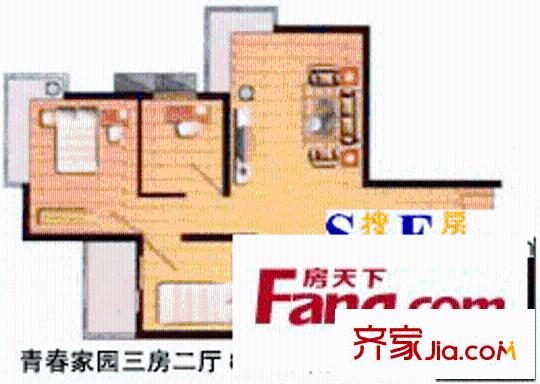 深圳青春家园户型图1
