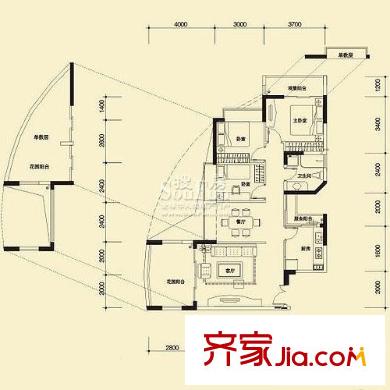 深圳承翰慢城三期户型图7