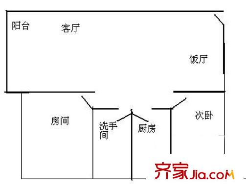 深圳 爱榕园 户型图3