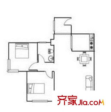 万科清林径二期 0室 户型图