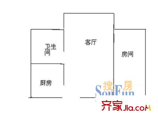 深圳 汇金家园 户型图1