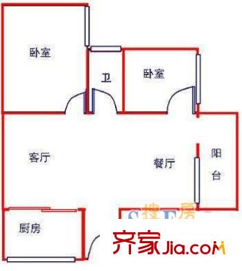 深圳 汇金家园 户型图10