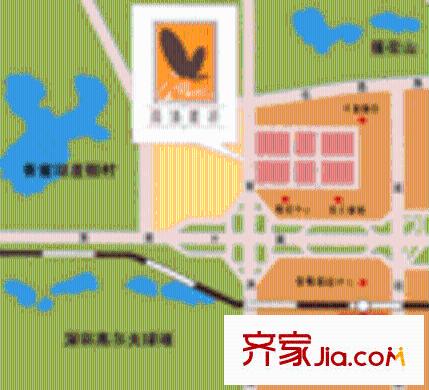 黄埔雅苑二期交通图室内图