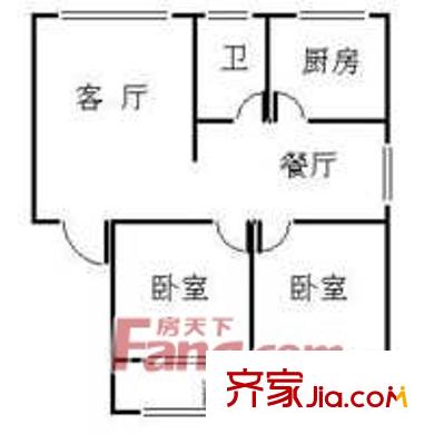 深圳 学林雅院 户型图1