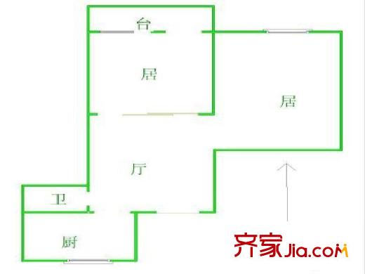 留仙居 0室 户型图