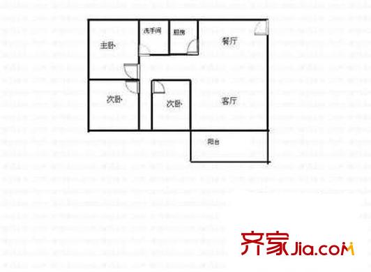 深圳 留仙居 户型图5