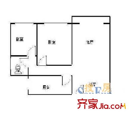 深圳南山豪庭户型图2
