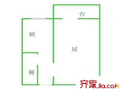 深圳 豪方卉园 户型图1