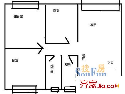 深圳 海印长城 户型图1