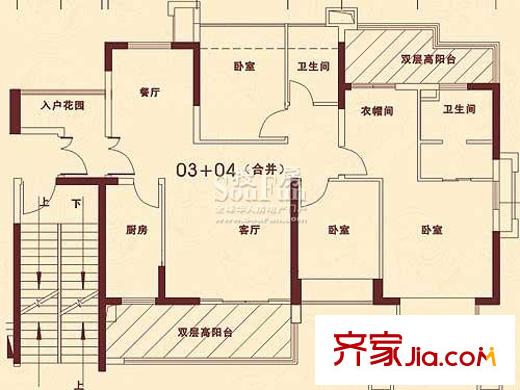 深圳龙园意境户型图1