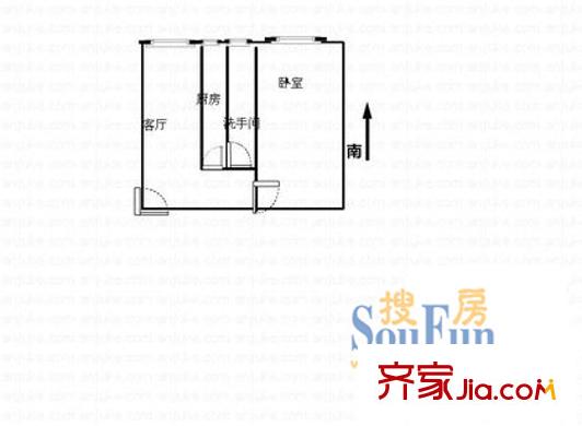 深圳马家龙小区户型图1