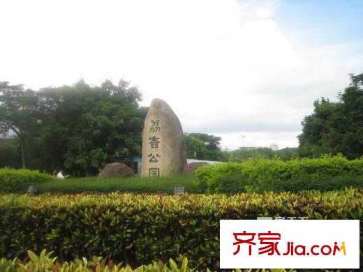 马家龙小区配套图公园