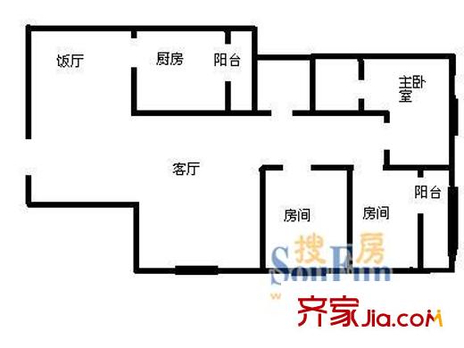 苏豪名厦 户型图10