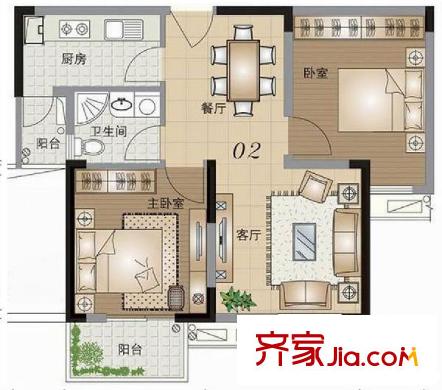 苏豪名厦 户型图11