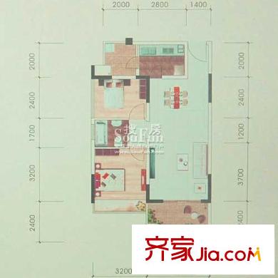深圳东方盛世花园户型图1