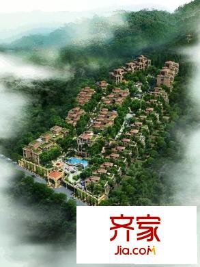 大南山紫园外景图