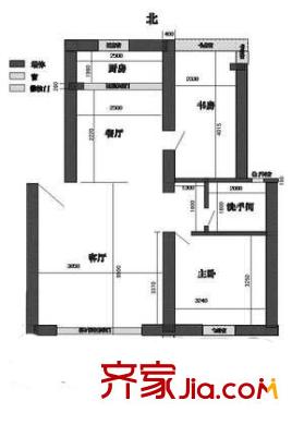 深圳 荔苑小区 户型图1