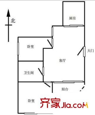 深圳 愉康花园 户型图6
