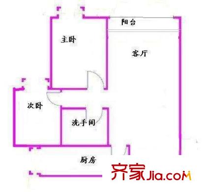深圳 愉康花园 户型图8
