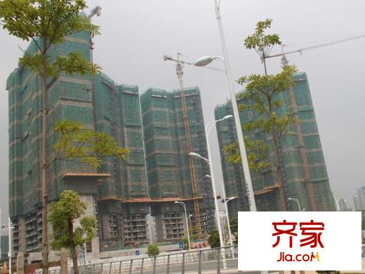 绿海湾花园外景图1-4栋(2011.08.25)