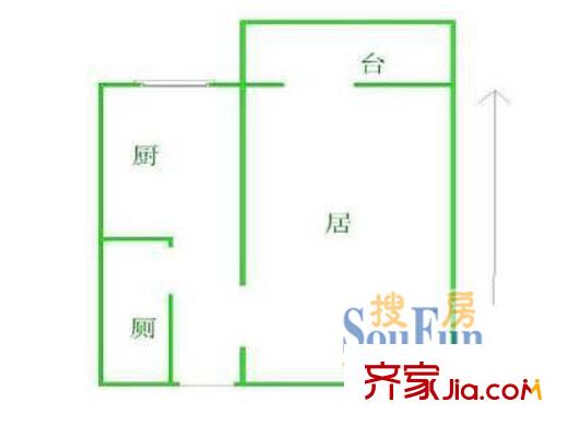 深圳泰阳硅谷公寓户型图1