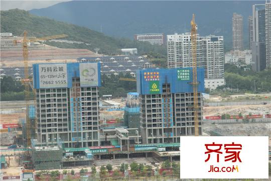 万科云城楼栋外立面(2015-5-7)