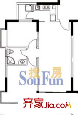 深圳嘉南美地户型图3