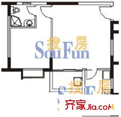 深圳嘉南美地户型图2