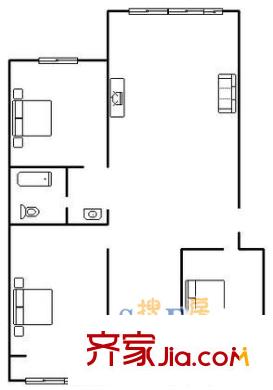 深圳 嘉南美地 户型图10
