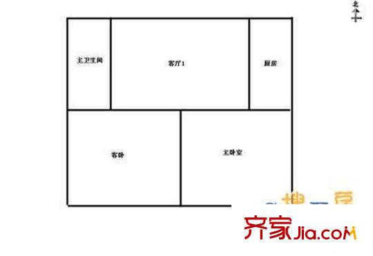 深圳桃苑公寓户型图3